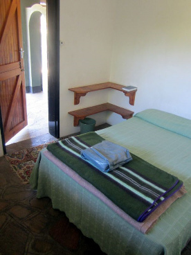 A double room at Burkes' Paradise
